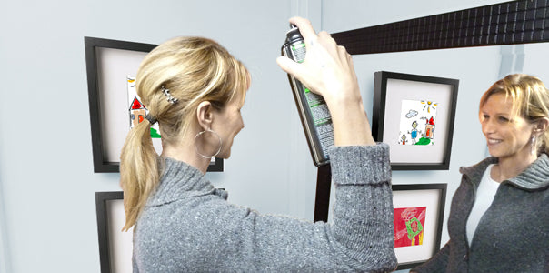 Avoid Damaging Artwork with Hair Spray